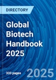 Global Biotech Handbook 2025- Product Image