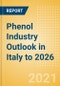Phenol Industry Outlook in Italy to 2026 - Market Size, Company Share, Price Trends, Capacity Forecasts of All Active and Planned Plants - Product Thumbnail Image