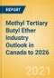 Methyl Tertiary Butyl Ether (MTBE) Industry Outlook in Canada to 2026 - Market Size, Price Trends and Trade Balance - Product Thumbnail Image