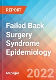 Failed Back Surgery Syndrome - Epidemiology Forecast - 2032- Product Image