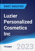 Luzier Personalized Cosmetics Inc - Strategy, SWOT and Corporate Finance Report- Product Image
