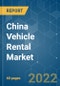 China Vehicle Rental Market - Growth, Trends, COVID-19 Impact, and Forecasts (2022 - 2027) - Product Thumbnail Image