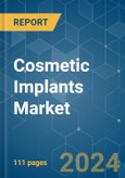 Cosmetic Implants - Market Share Analysis, Industry Trends & Statistics, Growth Forecasts 2019 - 2029- Product Image