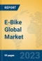 E-Bike Global Market Insights 2023, Analysis and Forecast to 2028, by Manufacturers, Regions, Technology, Application, Product Type - Product Image