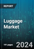 Luggage Market by Product Type (Business Luggage, Sports Luggage, Travel Luggage), Distribution Channel (Offline Retail, Online Retail) - Cumulative Impact of COVID-19, Russia Ukraine Conflict, and High Inflation - Forecast 2023-2030- Product Image