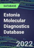 2021-2026 Estonia Molecular Diagnostics Database: Market Shares and Forecasts for 100 Tests - Infectious and Genetic Diseases, Cancer, Forensic and Paternity Testing- Product Image