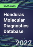 2021-2026 Honduras Molecular Diagnostics Database: Market Shares and Forecasts for 100 Tests - Infectious and Genetic Diseases, Cancer, Forensic and Paternity Testing- Product Image