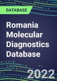 2021-2026 Romania Molecular Diagnostics Database: Market Shares and Forecasts for 100 Tests - Infectious and Genetic Diseases, Cancer, Forensic and Paternity Testing- Product Image