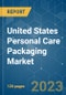 United States Personal Care Packaging Market - Growth, Trends, COVID-19 Impact, and Forecasts (2023-2028) - Product Thumbnail Image