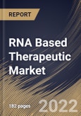 RNA Based Therapeutic Market By Type, By Application, By End User, By Regional Outlook, Industry Analysis Report and Forecast, 2021-2027- Product Image