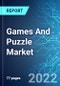 Games And Puzzle Market: Analysis By Type, By Distribution Channel, By Licensing, By Region Size & Trends with Impact of COVID-19 and Forecast up to 2026 - Product Thumbnail Image