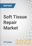 Soft Tissue Repair Market by Product (Mesh/Tissue Patch, Allograft, Xenograft, Suture Anchor, Interference Screws, Laparoscopic Instruments), Application (Hernia, Dural, Orthopedic, Skin, Dental, Vaginal, Breast Augmentation), and Region - Forecast to 2027- Product Image