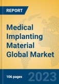 Medical Implanting Material Global Market Insights 2023, Analysis and Forecast to 2028, by Manufacturers, Regions, Technology, Application, Product Type- Product Image
