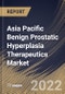 Asia Pacific Benign Prostatic Hyperplasia Therapeutics Market Size, Share & Industry Trends Analysis Report By Therapy (Mono Drug Therapy and Combination Drug Therapy), By Therapeutics Class, By Country and Growth Forecast, 2021-2027 - Product Thumbnail Image