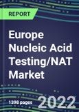 2022-2026 Europe Nucleic Acid Testing/NAT Market: France, Germany, Italy, Spain, UK--Market Share Analysis, Competitive Intelligence, Technology Trends, Latest Instrumentation, Opportunities for Suppliers- Product Image