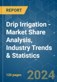 Drip Irrigation - Market Share Analysis, Industry Trends & Statistics, Growth Forecasts (2024 - 2029)- Product Image