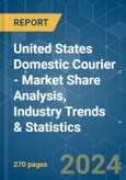 United States Domestic Courier - Market Share Analysis, Industry Trends & Statistics, Growth Forecasts (2024 - 2030)- Product Image