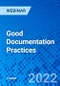 Good Documentation Practices - Webinar (Recorded) - Product Thumbnail Image
