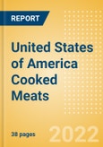 United States of America (USA) Cooked Meats - Packaged (Meat) Market Size, Growth and Forecast Analytics, 2021-2025- Product Image