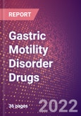 Gastric Motility Disorder Drugs in Development by Stages, Target, MoA, RoA, Molecule Type and Key Players- Product Image