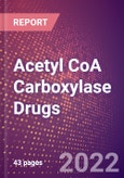 Acetyl CoA Carboxylase Drugs in Development by Therapy Areas and Indications, Stages, MoA, RoA, Molecule Type and Key Players- Product Image