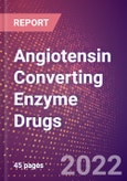 Angiotensin Converting Enzyme Drugs in Development by Therapy Areas and Indications, Stages, MoA, RoA, Molecule Type and Key Players- Product Image