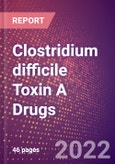 Clostridium difficile Toxin A Drugs in Development by Therapy Areas and Indications, Stages, MoA, RoA, Molecule Type and Key Players- Product Image