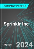 Sprinklr Inc (CXM:NYS): Analytics, Extensive Financial Metrics, and Benchmarks Against Averages and Top Companies Within its Industry- Product Image