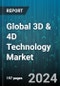 Global 3D & 4D Technology Market by Product (3D & 4D Input Devices, 3D Output Devices), Technology (Gaming, Gesture Recognition, Layout & Animation), Application, Vertical - Forecast 2024-2030 - Product Thumbnail Image
