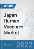 Japan Human Vaccines Market: Prospects, Trends Analysis, Market Size and Forecasts up to 2028- Product Image