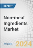 Non-meat Ingredients Market by End-Use Applications (Fresh Meat, Processed and Cured Meats, Marinated, Ready-To-Eat Meat Products, Frozen Meat Products, and Convenience Food), Ingredient Type, Ingredient Source, Form and Region - Forecast to 2029- Product Image