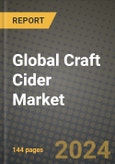 Global Craft Cider Market Outlook Report: Industry Size, Competition, Trends and Growth Opportunities by Region, YoY Forecasts from 2024 to 2031- Product Image