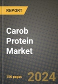 Carob Protein Market: Industry Size, Share, Competition, Trends, Growth Opportunities and Forecasts by Region - Insights and Outlook by Product, 2024 to 2031- Product Image
