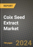 Coix Seed Extract Market: Industry Size, Share, Competition, Trends, Growth Opportunities and Forecasts by Region - Insights and Outlook by Product, 2024 to 2031- Product Image