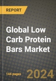 Global Low Carb Protein Bars Market Outlook Report: Industry Size, Competition, Trends and Growth Opportunities by Region, YoY Forecasts from 2024 to 2031- Product Image