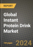 Global Instant Protein Drink Market Outlook Report: Industry Size, Competition, Trends and Growth Opportunities by Region, YoY Forecasts from 2024 to 2031- Product Image