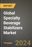 Global Specialty Beverage Stabilizers Market Outlook Report: Industry Size, Competition, Trends and Growth Opportunities by Region, YoY Forecasts from 2024 to 2031- Product Image