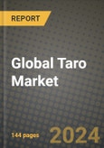 Global Taro Market Outlook Report: Industry Size, Competition, Trends and Growth Opportunities by Region, YoY Forecasts from 2024 to 2031- Product Image