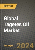 Global Tagetes Oil Market Outlook Report: Industry Size, Competition, Trends and Growth Opportunities by Region, YoY Forecasts from 2024 to 2031- Product Image