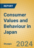 Consumer Values and Behaviour in Japan- Product Image