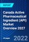 Canada Active Pharmaceutical Ingredient (API) Market Overview 2027 - Product Thumbnail Image