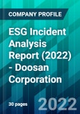 ESG Incident Analysis Report (2022) - Doosan Corporation- Product Image