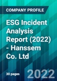 ESG Incident Analysis Report (2022) - Hanssem Co. Ltd- Product Image