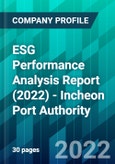 ESG Performance Analysis Report (2022) - Incheon Port Authority- Product Image