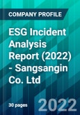 ESG Incident Analysis Report (2022) - Sangsangin Co. Ltd.- Product Image