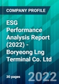 ESG Performance Analysis Report (2022) - Boryeong Lng Terminal Co. Ltd.- Product Image