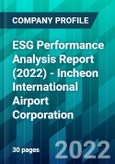 ESG Performance Analysis Report (2022) - Incheon International Airport Corporation- Product Image