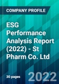 ESG Performance Analysis Report (2022) - St Pharm Co. Ltd.- Product Image