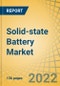 Solid-state Battery Market by Type, Capacity, Application, and Geography - Global Forecasts to 2029 - Product Thumbnail Image