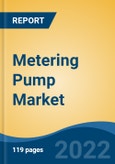 Metering Pump Market, By Type (Diaphragm, Piston, Peristaltic), By Application (Water & Wastewater Treatment, Oil & Gas, Chemicals & Petrochemicals, Pharmaceuticals, Food & Beverages, Others), By Company, By Region, Forecast & Opportunities, 2027- Product Image